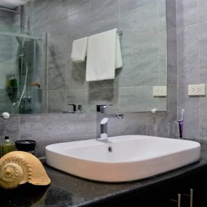 view of the bathroom area in the luxury studio suites at Kalipay Resort Siargao